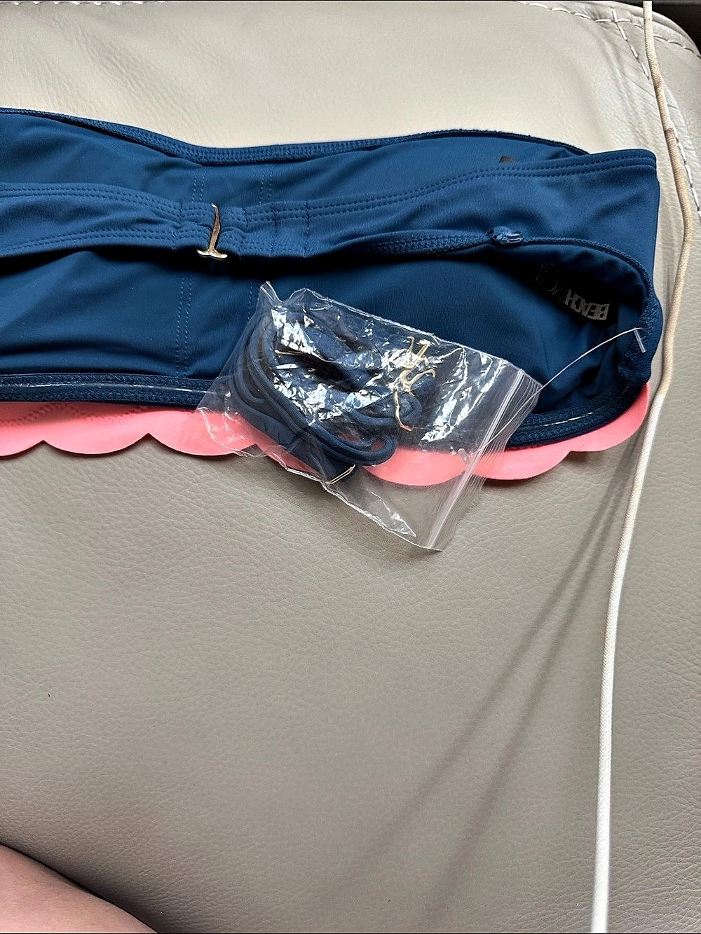 Beach Riot  Top Blue & Pink - Picture 3 of 4
